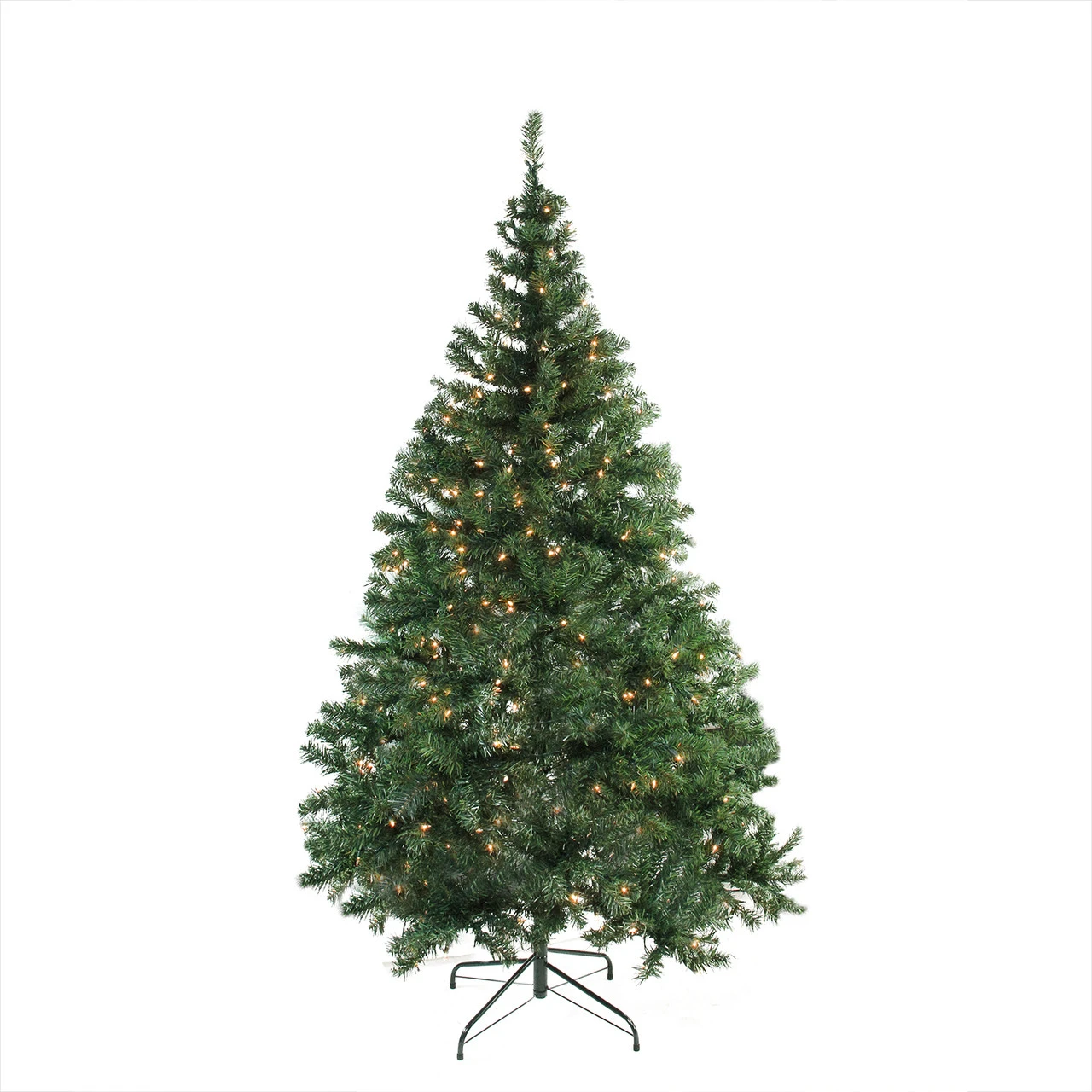 7.5' Pre-Lit Medium Niagara Pine Artificial Christmas Tree - Clear Lights 3 7.5' Pre-Lit Medium Niagara Pine Artificial Christmas Tree - Clear Lights