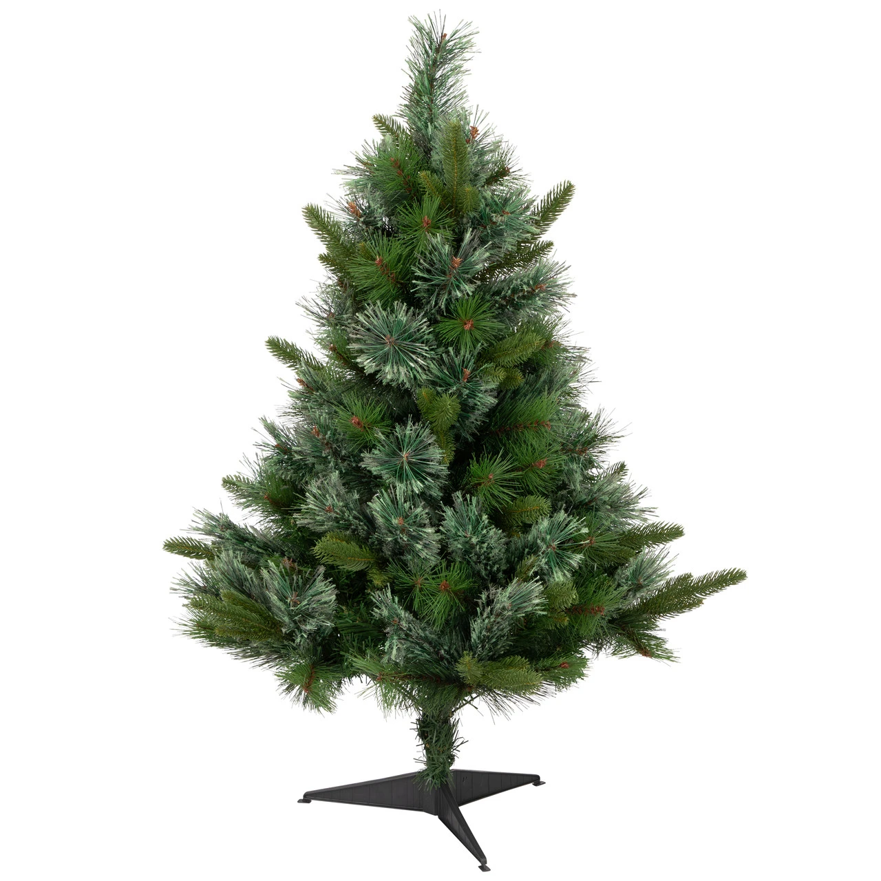 3' Ashcroft Cashmere Pine Artificial Christmas Tree- Unlit 4 3' Ashcroft Cashmere Pine Artificial Christmas Tree- Unlit - Image 2
