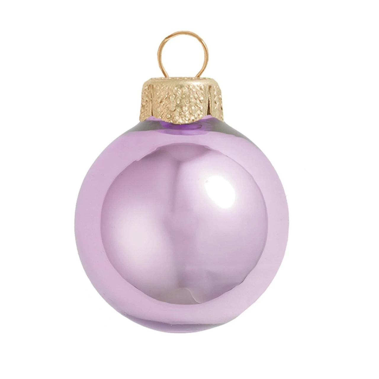 8ct Lavender Purple Pearl Christmas Glass Ball Ornaments 3.25" (80mm) 3 8ct Lavender Purple Pearl Christmas Glass Ball Ornaments 3.25" (80mm)