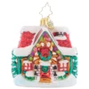 Christopher Radko The Coziest Cottage Gem Glass Christmas Ornament 1021425 1 Christopher Radko The Coziest Cottage Gem Glass Christmas Ornament 1021425 -Optimal Christmas Shop 1021425 2 55891.1684253239