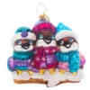 Christopher Radko Bundle Up Birdies Glass Christmas Ornament 1021442 -Optimal Christmas Shop 1021442 2 86307.1684362130