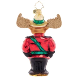 Christopher Radko Mountie Bruce Moose Glass Christmas Ornament 1021494 -Optimal Christmas Shop 1021494 3 53809.1684362127