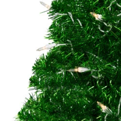 2' Pre-Lit Paradise Lime Green Tinsel Pine Artificial Christmas Tree - Clear Lights 7 2' Pre-Lit Paradise Lime Green Tinsel Pine Artificial Christmas Tree - Clear Lights -Optimal Christmas Shop 227 53049.1683223483