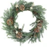 Classic Pine With Pine Cones And Stars Artificial Christmas Wreath, 13-Inch, Unlit