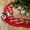 48" Burlap And Red Plaid Christmas Tree Skirt -Optimal Christmas Shop 2vsjqxg4zolsbgj8cipzltdefuhsuf5h 90456.1688066297