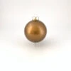 28ct Bronze Glass Christmas Ball Ornaments 2" (50mm) -Optimal Christmas Shop 311220bronze 33899.1682622497