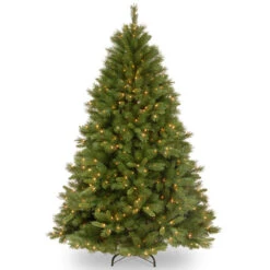 7.5’ Pre-Lit Winchester Pine Artificial Christmas Tree - Clear Lights