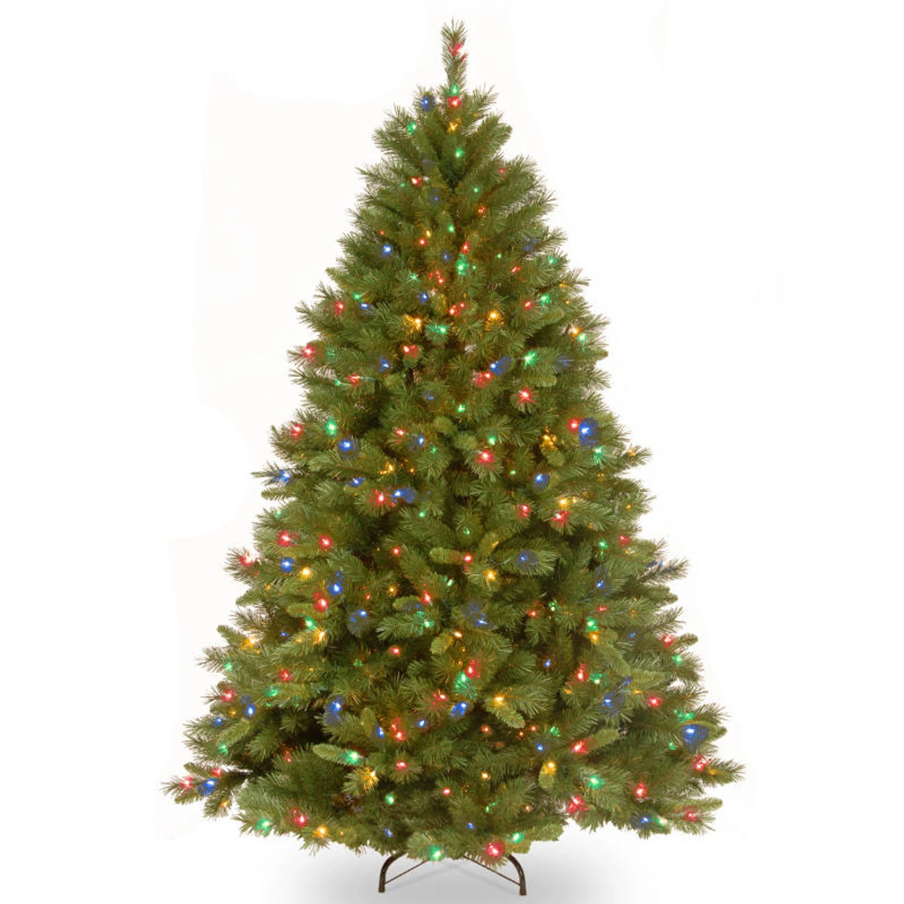 7.5' Winchester Pine Christmas Tree - Multi-Color Lights 3 7.5' Winchester Pine Christmas Tree - Multi-Color Lights