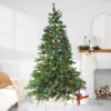 7.5' Pre-Lit Full Layered Pine Artificial Christmas Tree - Multicolor LED Lights -Optimal Christmas Shop 49ujmyvnwygmgf0e2hmrpempydhk6j8w 53110.1667536376