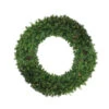 Pre-Lit Dakota Red Pine Artificial Commercial Christmas Wreath, 72-Inch, Clear Dura Lights