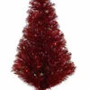 3' Red Hot Fiber Optic Artificial Tinsel Christmas Tree - Multi Lights -Optimal Christmas Shop 6smsajg7zyk33baf76wre9khx6vaxauj 00604.1667658052