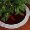48" White And Burgundy Plush Christmas Tree Skirt 2 48" White And Burgundy Plush Christmas Tree Skirt -Optimal Christmas Shop 7vcga1lmf8jlw68a56y5hmiqubbo8jkg 00369.1667573341