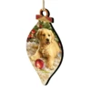 Set Of 2 Adorable Puppy Wooden Christmas Ornaments 5.5" -Optimal Christmas Shop 8041104 1609 1 93876.1667548784