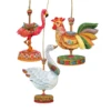 Set Of 3 Floral Carousel Animals Wooden Christmas Ornaments 5.5" 2 Set Of 3 Floral Carousel Animals Wooden Christmas Ornaments 5.5" -Optimal Christmas Shop 8100088s3 1 77212.1667549588