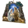 Set Of 2 Nativity Glory To God Wooden Christmas Ornaments 5.5" 1 Set Of 2 Nativity Glory To God Wooden Christmas Ornaments 5.5" -Optimal Christmas Shop 8161010 1722 1 94709.1667549712