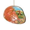 Set Of 2 Sleeping Kitten Wooden Christmas Ornaments 5.5" -Optimal Christmas Shop 8185251 1 85962.1667549746