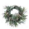 24” Artificial Frosted Pine, Birch Scrolls And Pine Cone Christmas Wreath - Unlit -Optimal Christmas Shop 9rhhdklodhddxfr3yrg7up02npthjbjb 94812.1667536405