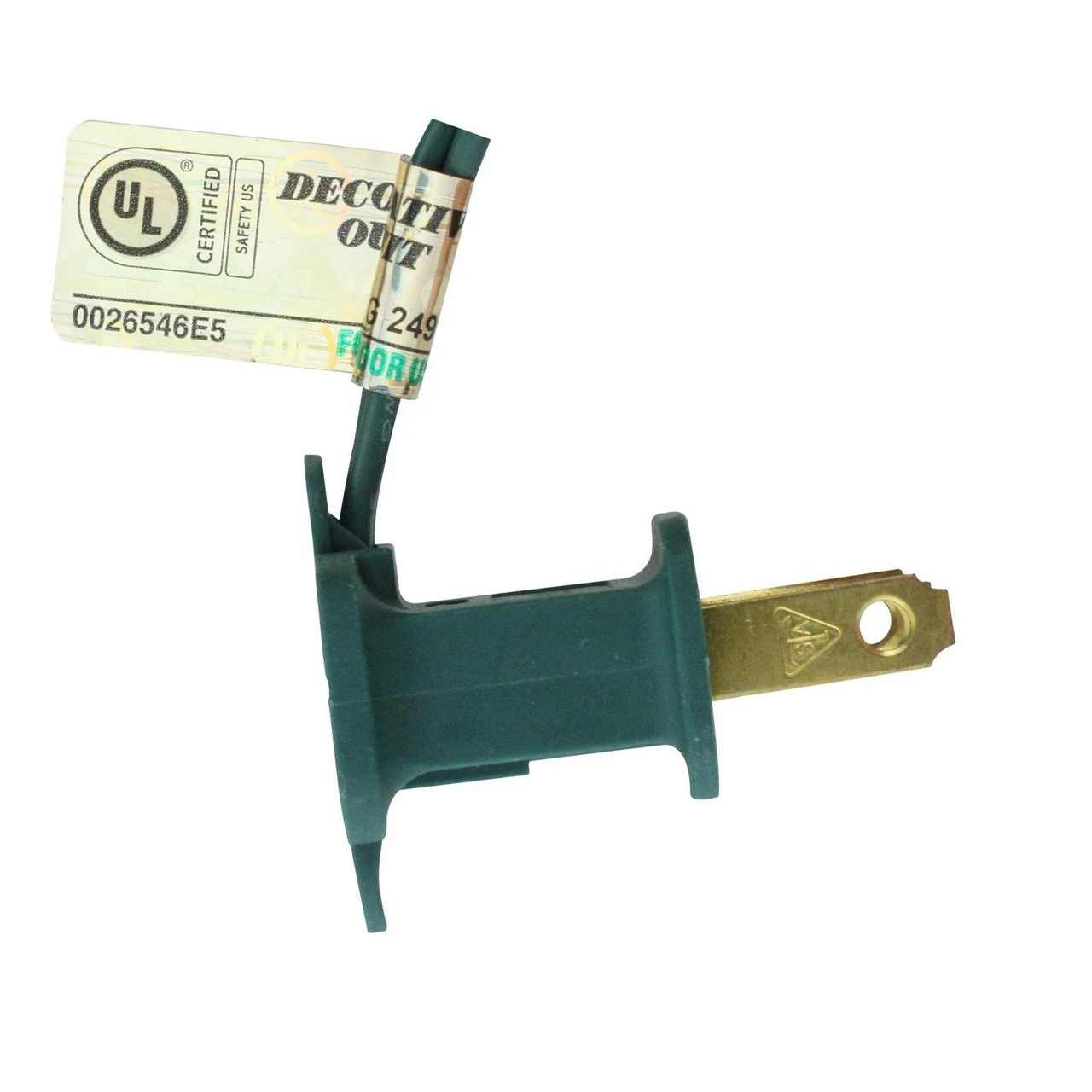 Set Of 25 Ceramic Blue C7 Christmas Lights - 24 Ft Green Wire 4 Set Of 25 Ceramic Blue C7 Christmas Lights - 24 Ft Green Wire - Image 2