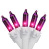 Set Of 100 Purple-Pink Mini Christmas Lights 2.5" Spacing - White Wire -Optimal Christmas Shop ajaahpxz2ykxlgmj56rxemnjtleco13l 96156.1667656660