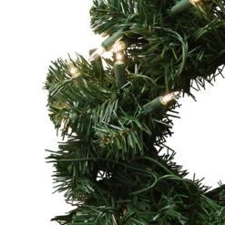 10" Pre-Lit Deluxe Windsor Pine Artificial Christmas Wreath - Clear Lights 7 10" Pre-Lit Deluxe Windsor Pine Artificial Christmas Wreath - Clear Lights -Optimal Christmas Shop allstate119200907 69684.1667664511