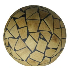 Brown Mosaic Shatterproof Christmas Ball Ornament 4" (100mm) -Optimal Christmas Shop allstate xa6054 br 03 63038.1667531299