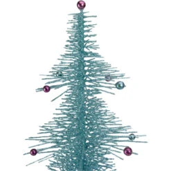 16" Whimsical Turquoise Glittered Spike Table Tree - Unlit -Optimal Christmas Shop allstate xat532 tq 1 66321.1667661852
