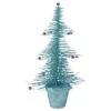 16" Whimsical Turquoise Glittered Spike Table Tree - Unlit -Optimal Christmas Shop allstate xat532 tq 07436.1667661851