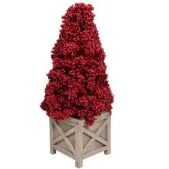 24" Red Berry Cone Potted Christmas Topiary 9 24" Red Berry Cone Potted Christmas Topiary -Optimal Christmas Shop allstate zbp076 re 2 03491.1667517700