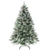 7' Flocked Angel Pine Artificial Christmas Tree - Unlit -Optimal Christmas Shop angel pine 57688.1677517508