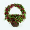 33" Green And Red Holly Ivy Christmas Display Basket -Optimal Christmas Shop asnh2wlrwdnbv0fxyxiwjd8gbzminqns 69991.1667536224
