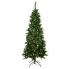 7' Pre-Lit Slim Mixed Long Needle Pine Artificial Christmas Tree - Multicolor LED Lights 2 7' Pre-Lit Slim Mixed Long Needle Pine Artificial Christmas Tree - Multicolor LED Lights -Optimal Christmas Shop axdecedctpn7zfkmvmai91aohfley456 96639.1667662927