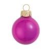 2ct Pearl Raspberry Pink Glass Ball Christmas Ornaments 6" (150mm) -Optimal Christmas Shop bj6dcestlt4gbffieesyopodzcfvh04w 53816.1667685124