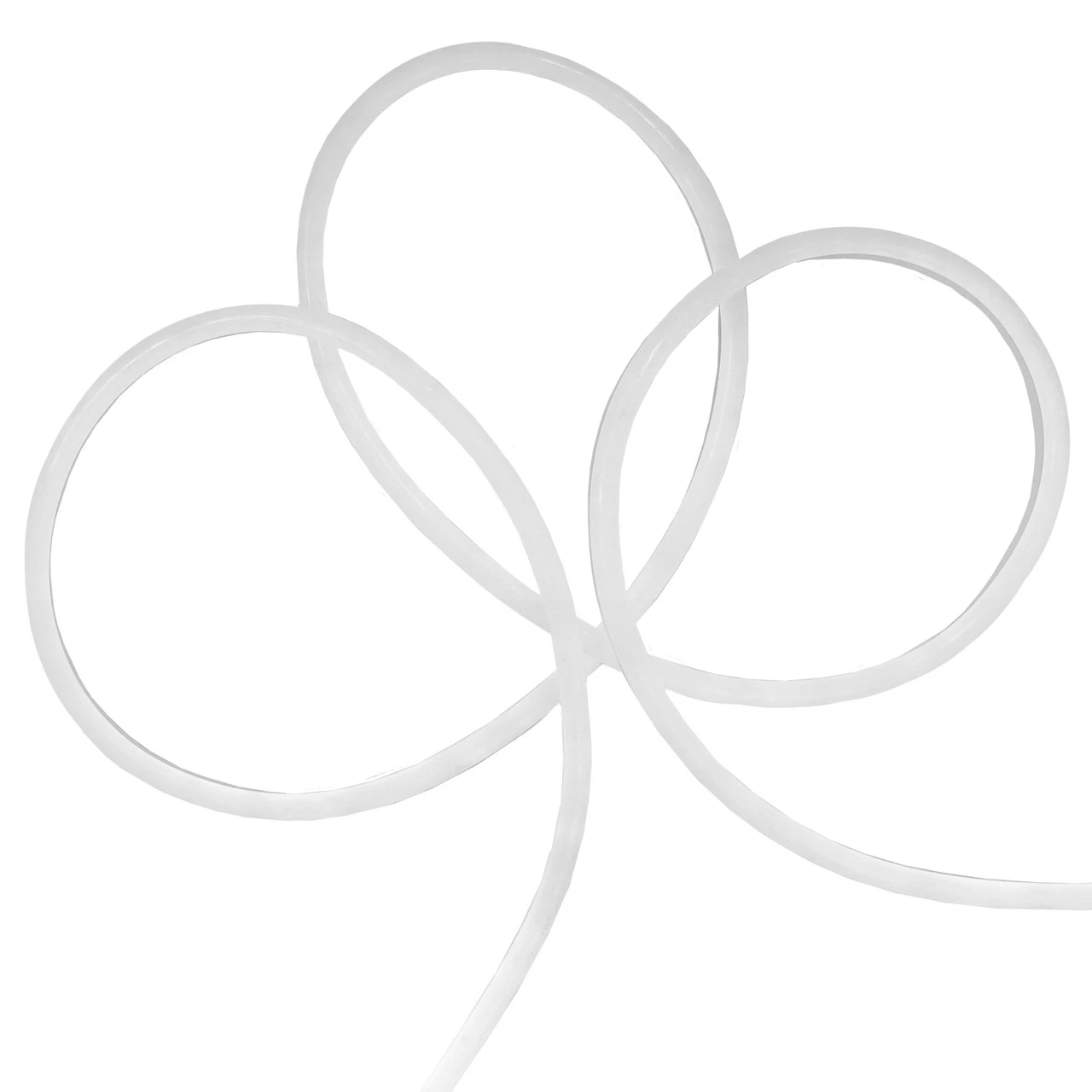 50’ Pure White LED Commercial Grade Flexible Christmas Rope Lights 4 50’ Pure White LED Commercial Grade Flexible Christmas Rope Lights - Image 2