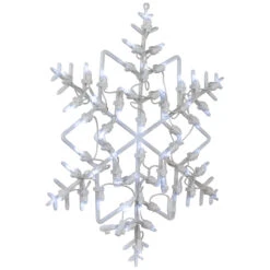 18" LED Lighted Snowflake Christmas Window Silhouette Decoration -Optimal Christmas Shop britestar 36 560 77 3 36077.1678805608