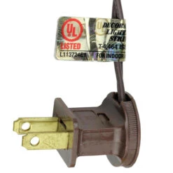 100ct Multi-Color Mini Christmas Lights - 35ft, Brown Wire 9 100ct Multi-Color Mini Christmas Lights - 35ft, Brown Wire -Optimal Christmas Shop brown20plug 75029.1683296036