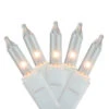 Set Of 100 Clear White Mini Twinkling Icicle Christmas Lights - White Wire -Optimal Christmas Shop brtiestar 37 494 00 1 78658.1667489630