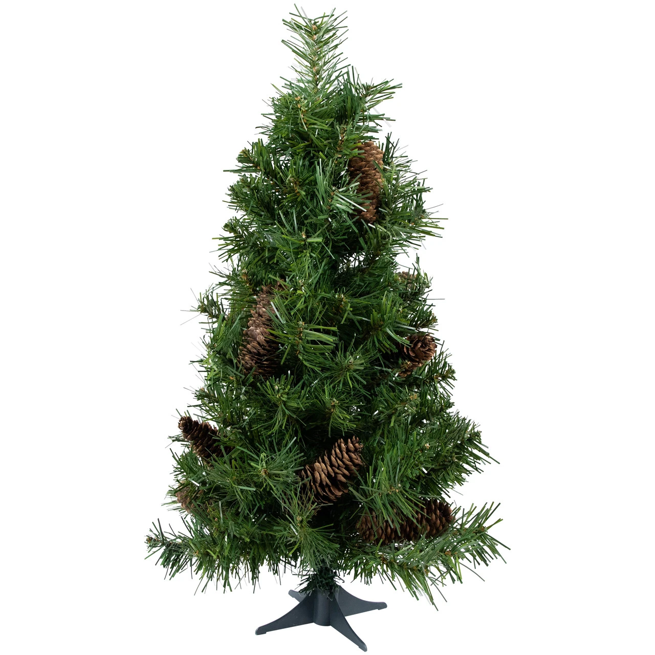 2' Full Dakota Pine Artificial Christmas Tree, Unlit 3 2' Full Dakota Pine Artificial Christmas Tree, Unlit