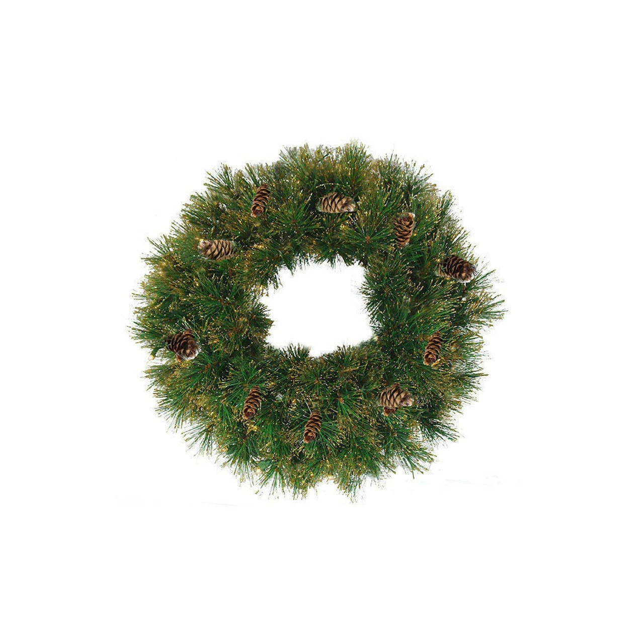 24"Unlit Yorkville Pine Artificial Christmas Wreath 3 24"Unlit Yorkville Pine Artificial Christmas Wreath