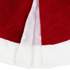 60" Red And White Solid Round Christmas Tree Skirt -Optimal Christmas Shop cgj8fgybjjon9jf8obfkg6zizbucgsgx 07931.1667657669