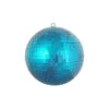 Peacock Blue Mirrored Glass Disco Ball Christmas Ornament 8" (200mm) -Optimal Christmas Shop chy7xwi0flebz6uh4oi04bxteoni5qt2 56849.1667534049