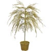 3.75" Gold Crystallized Glitter Potted Artificial Christmas Tree - Unlit