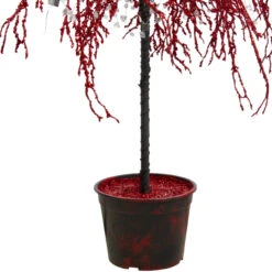 3.75' Red Crystallized Glitter Potted Artificial Christmas Tree - Unlit 6 3.75' Red Crystallized Glitter Potted Artificial Christmas Tree - Unlit -Optimal Christmas Shop cmi 14508 1 05255.1667662811