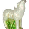 6.5" White Howling Arctic Wolf Hand Blown Glass Hanging Figurine Ornament 1 6.5" White Howling Arctic Wolf Hand Blown Glass Hanging Figurine Ornament -Optimal Christmas Shop cobaned394 13375.1687908455
