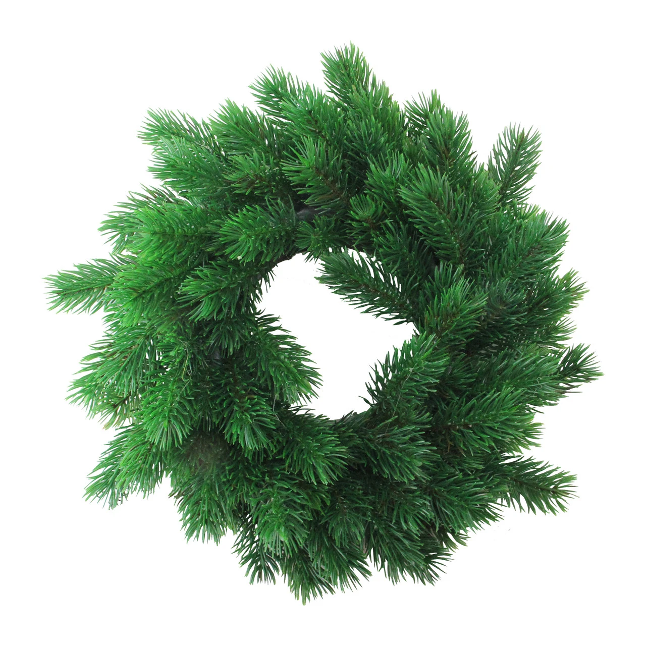 Green Pine Artificial Christmas Wreath - 12-Inch, Unlit 3 Green Pine Artificial Christmas Wreath - 12-Inch, Unlit