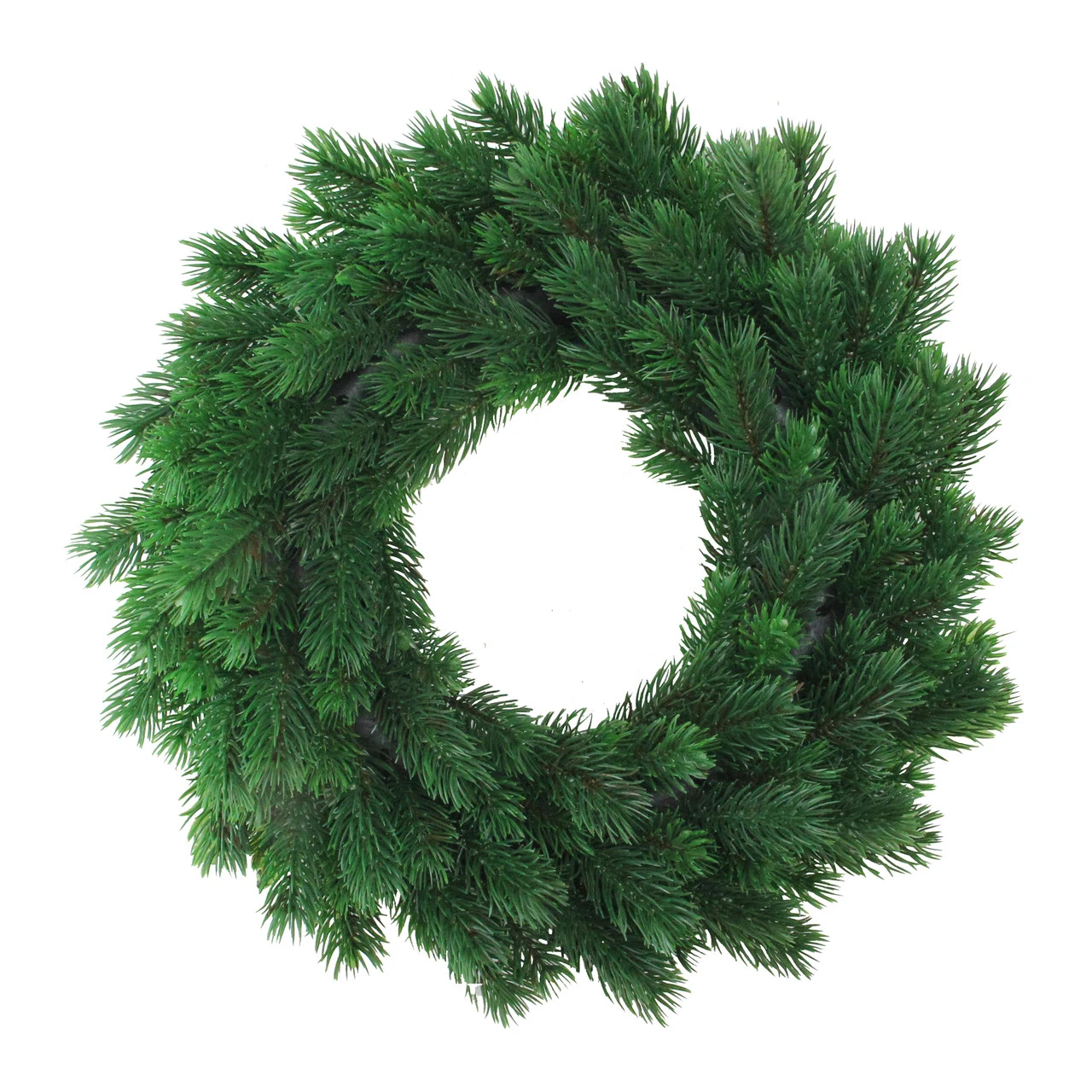 Green Pine Artificial Christmas Wreath - 16-Inch, Unlit 3 Green Pine Artificial Christmas Wreath - 16-Inch, Unlit