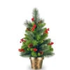 2' Potted Crestwood Spruce Artificial Christmas Tree – Unlit -Optimal Christmas Shop cw7 701 20 19521.1667654662