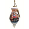 6” Santa Delivery Gift Christmas Glass Ornament -Optimal Christmas Shop dacf 1610082 36591.1667620404