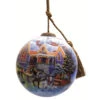 4" Welcome Home Holiday Christmas Glass Ball Hanging Ornament -Optimal Christmas Shop dacf 1610167 45087.1667621004