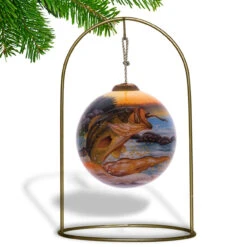 3” Multi-Colored Bass Fish Hand Painted Mouth Blown Glass Hanging Christmas Ornament -Optimal Christmas Shop dacf 1710549 3 10957.1667528317