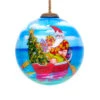 3” Blue And Red Santa Express Hand Painted Mouth Blown Glass Hanging Christmas Ornament -Optimal Christmas Shop dacf 1812004 08882.1667528314